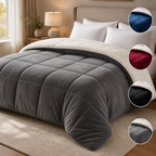 Acolchado Sherpa 2 plazas
