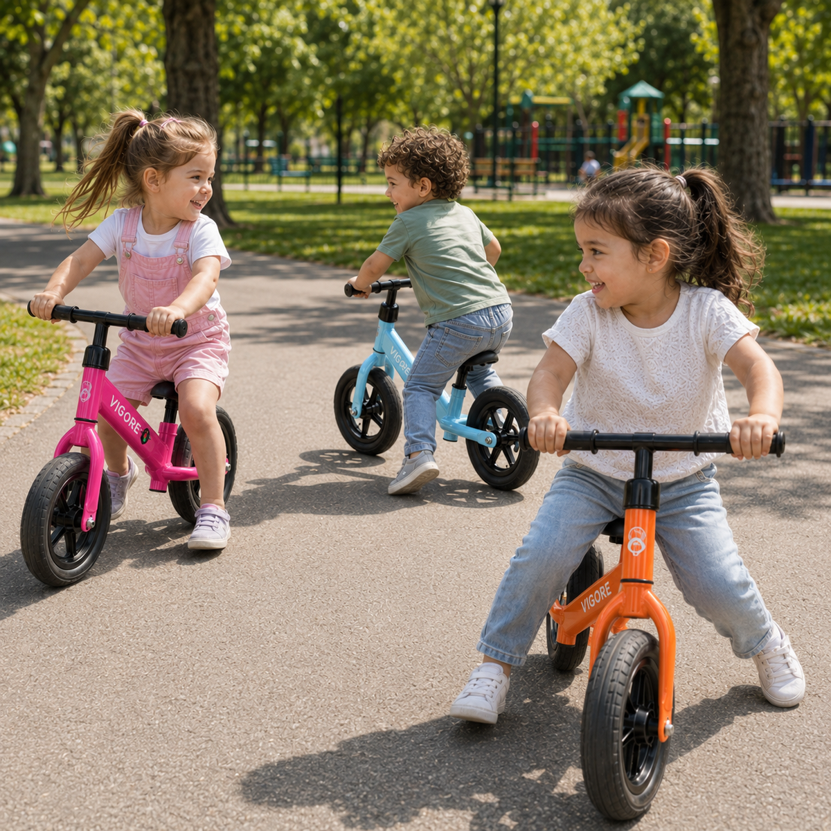 Bicicleta sin pedales