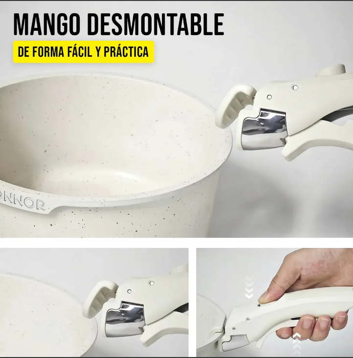 Juego de ollas desmontable Donnor 5pcs