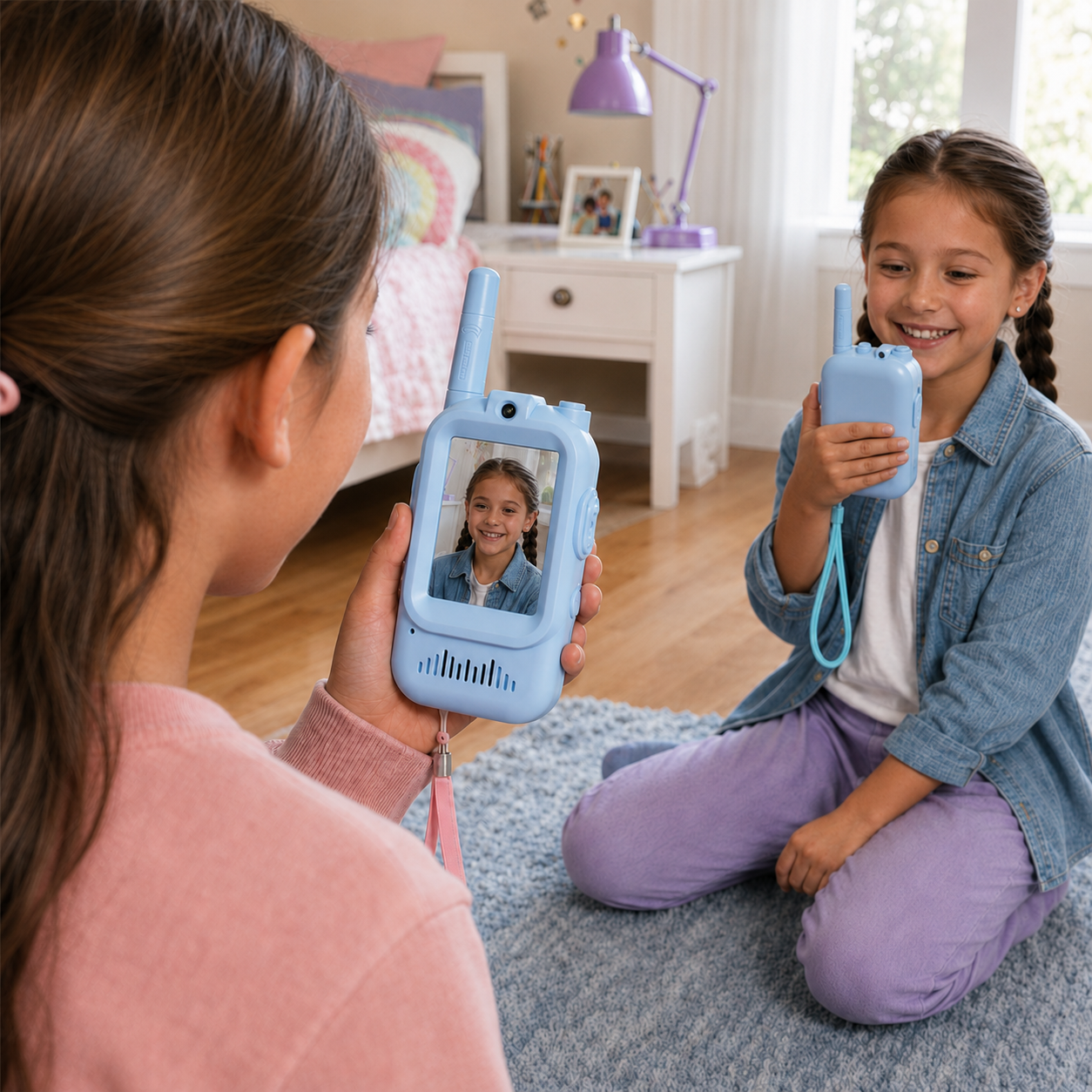 Walkie Talkie x2 con cámara